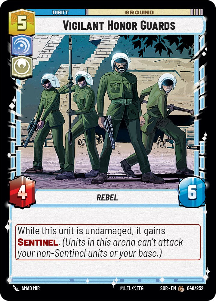 Vigilant Honor Guards (048/252) [Spark of Rebellion] | Arkham Games and Comics