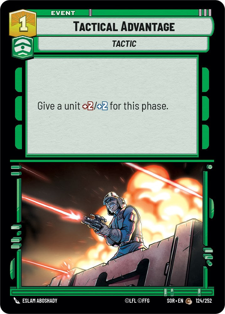 Tactical Advantage (124/252) [Spark of Rebellion] | Arkham Games and Comics