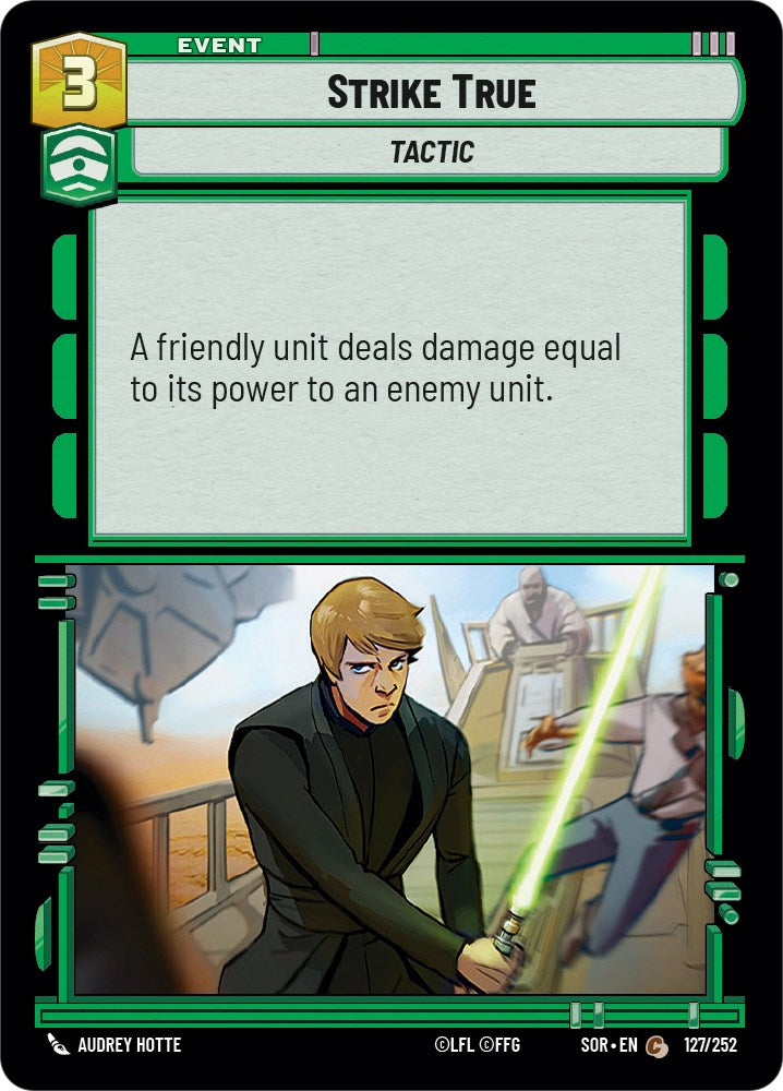 Strike True (127/252) [Spark of Rebellion] | Arkham Games and Comics
