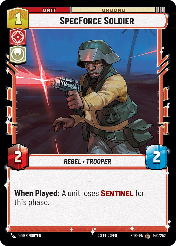 SpecForce Soldier (140/252) [Spark of Rebellion] | Arkham Games and Comics