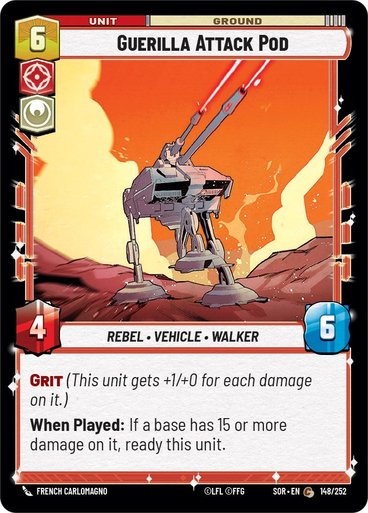 Guerilla Attack Pod (148/252) [Spark of Rebellion] | Arkham Games and Comics