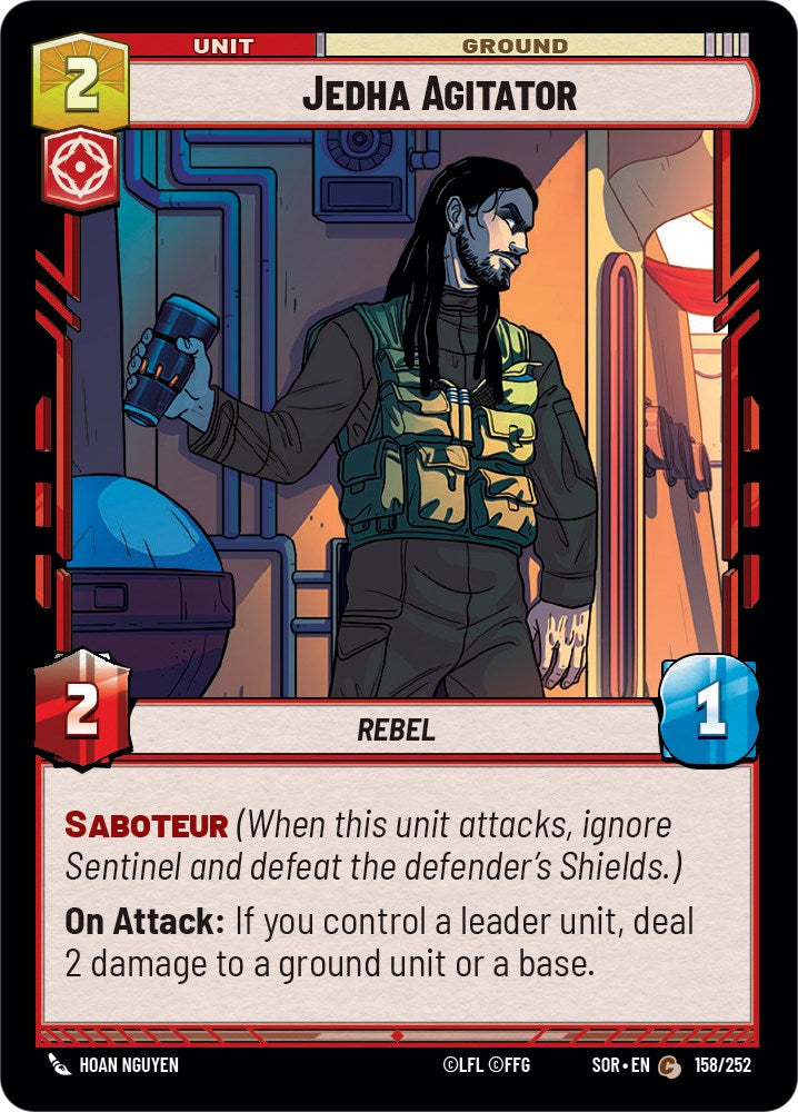 Jedha Agitator (158/252) [Spark of Rebellion] | Arkham Games and Comics