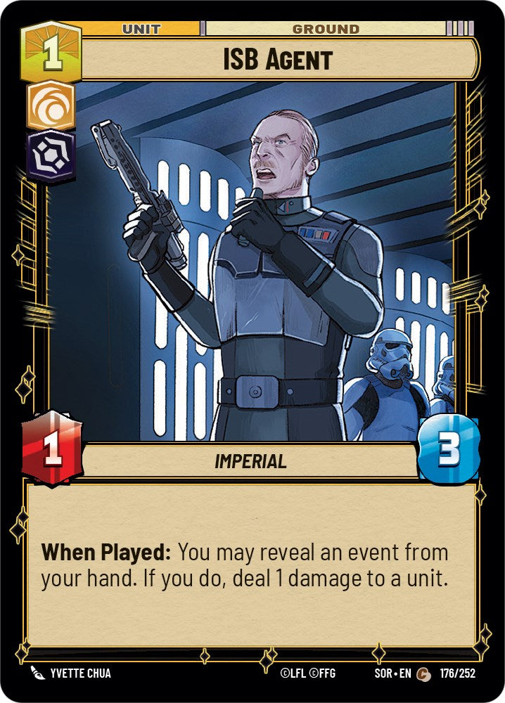 ISB Agent (176/252) [Spark of Rebellion] | Arkham Games and Comics