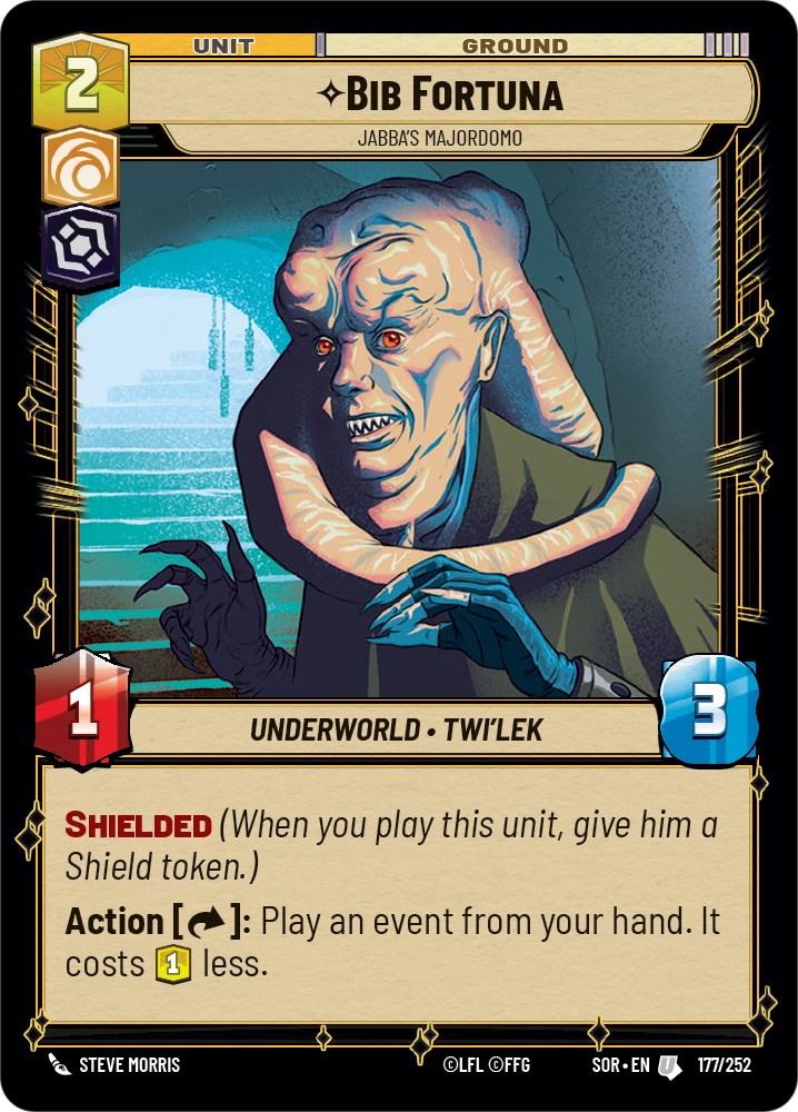 Bib Fortuna - Jabba's Majordomo (177/252) [Spark of Rebellion] | Arkham Games and Comics
