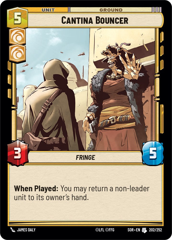 Cantina Bouncer (202/252) [Spark of Rebellion] | Arkham Games and Comics