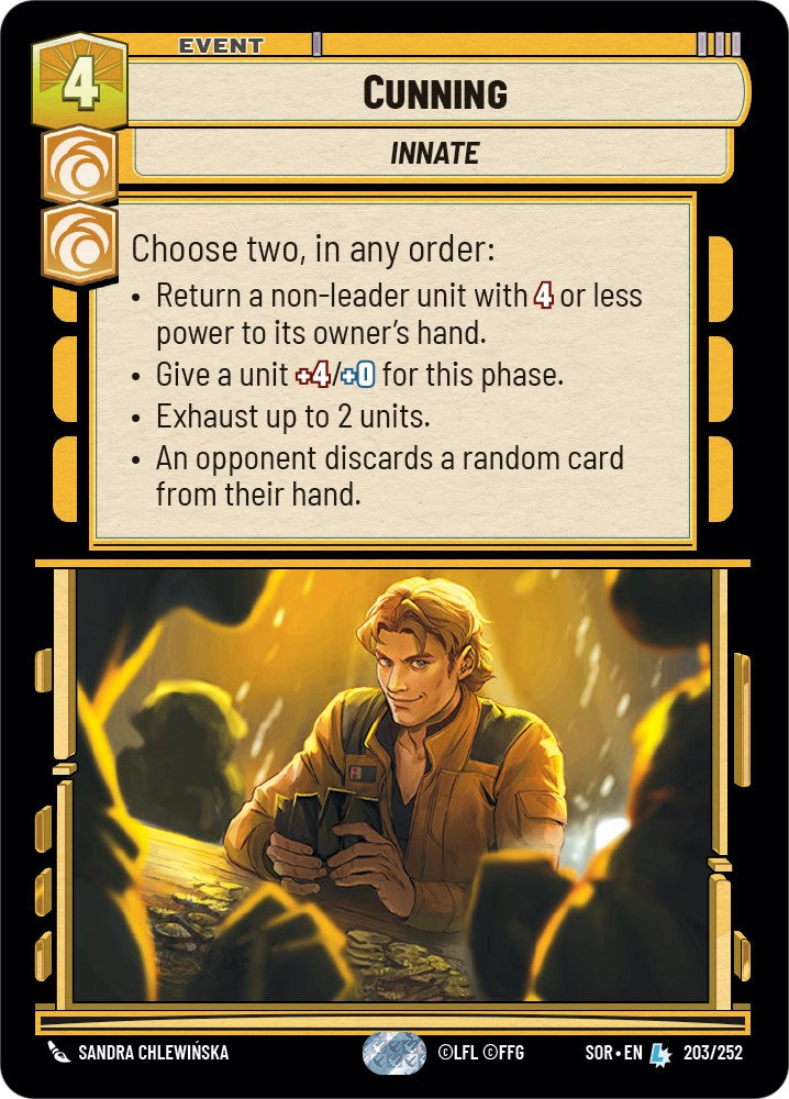 Cunning (203/252) [Spark of Rebellion] | Arkham Games and Comics