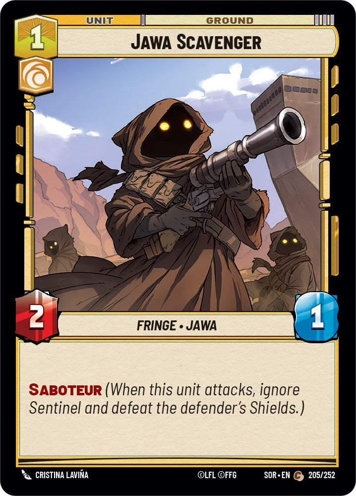 Jawa Scavenger (205/252) [Spark of Rebellion] | Arkham Games and Comics