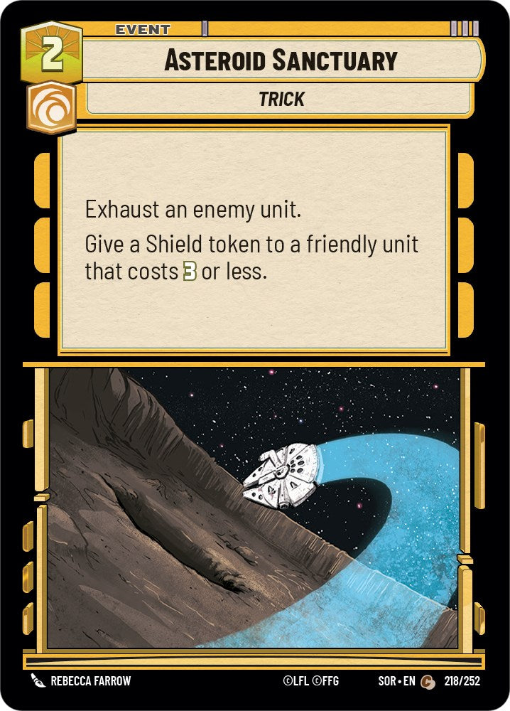 Asteroid Sanctuary (218/252) [Spark of Rebellion] | Arkham Games and Comics
