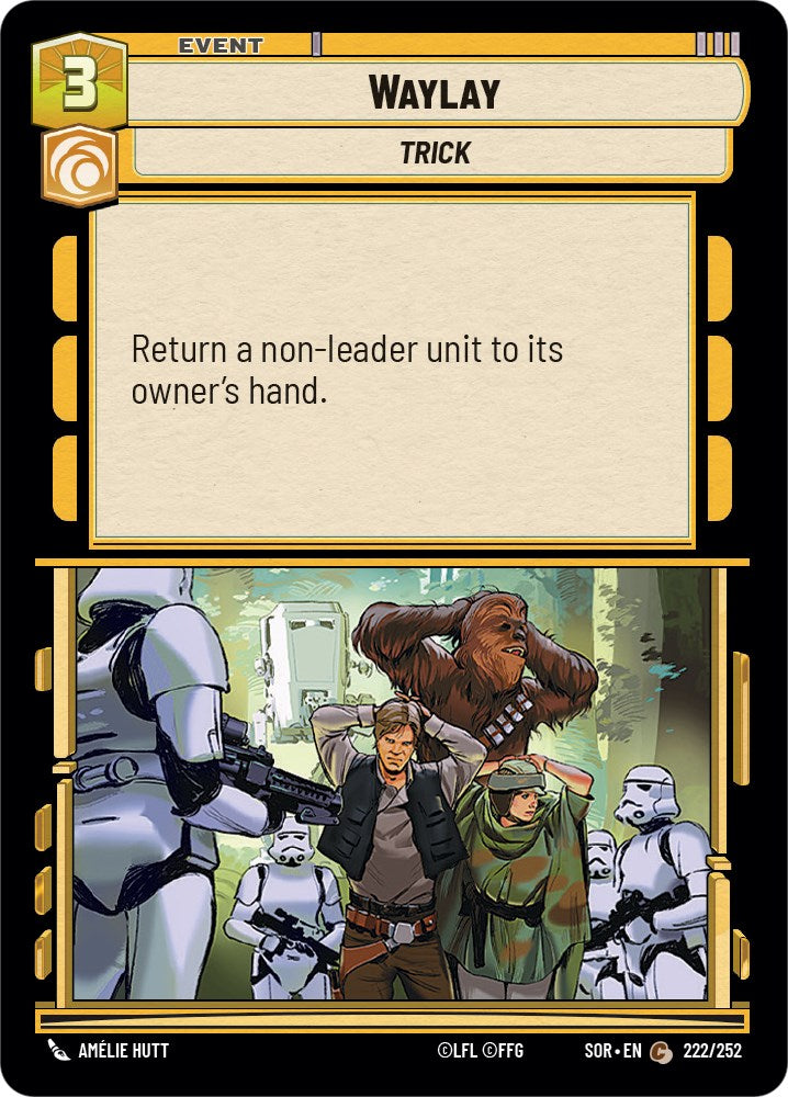 Waylay (222/252) [Spark of Rebellion] | Arkham Games and Comics