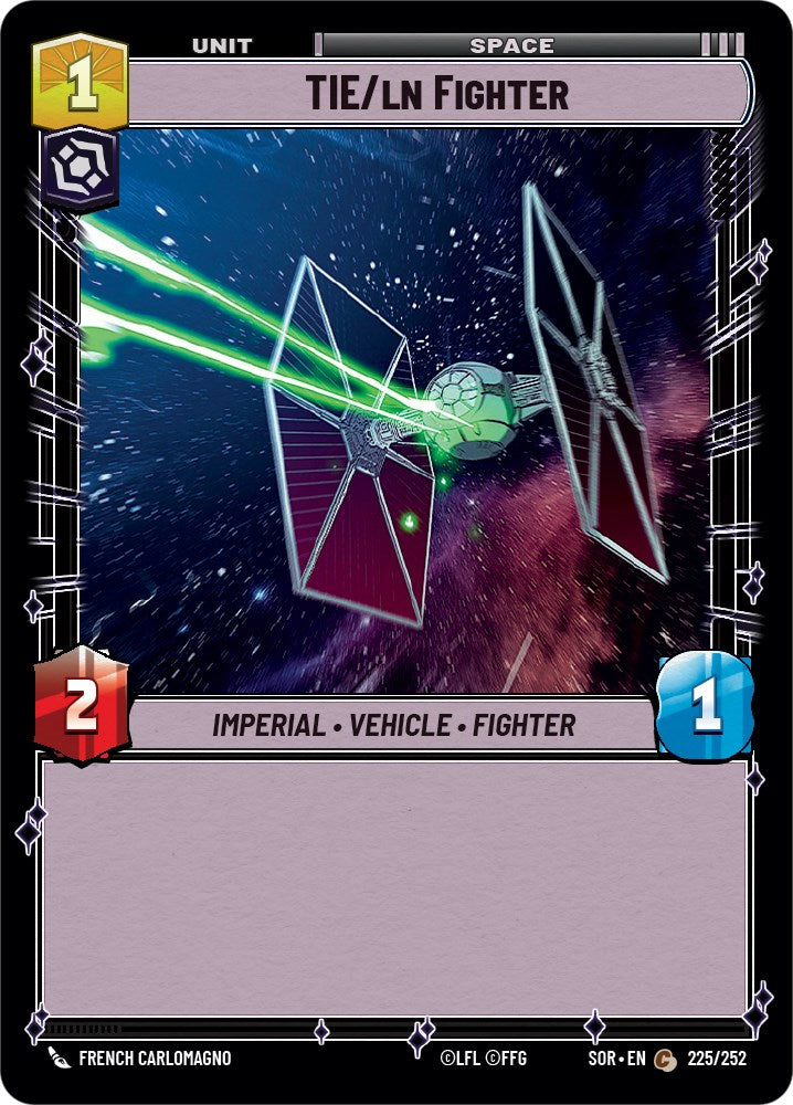 TIE/ln Fighter (225/252) [Spark of Rebellion] | Arkham Games and Comics