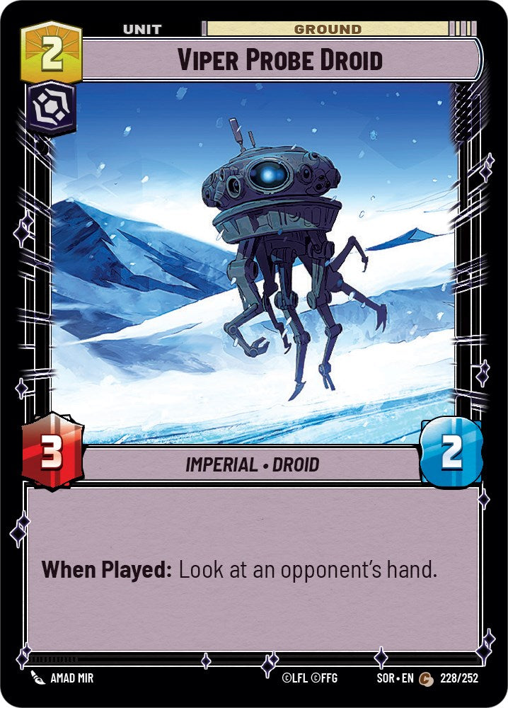Viper Probe Droid (228/252) [Spark of Rebellion] | Arkham Games and Comics