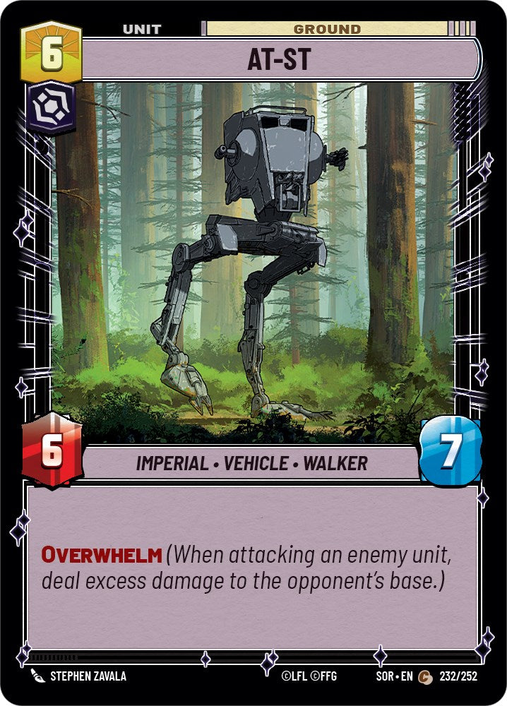 AT-ST (232/252) [Spark of Rebellion] | Arkham Games and Comics