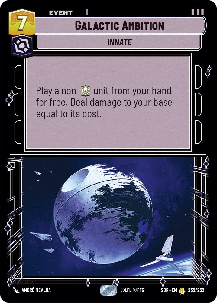 Galactic Ambition (235/252) [Spark of Rebellion] | Arkham Games and Comics