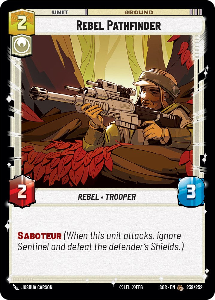 Rebel Pathfinder (239/252) [Spark of Rebellion] | Arkham Games and Comics