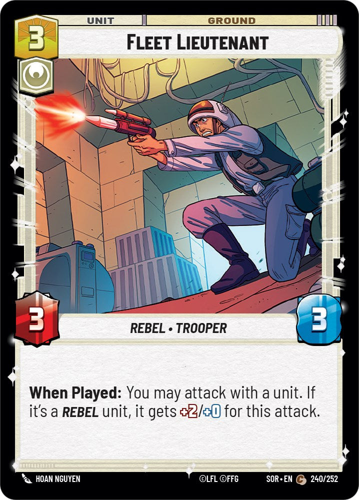 Fleet Lieutenant (240/252) [Spark of Rebellion] | Arkham Games and Comics