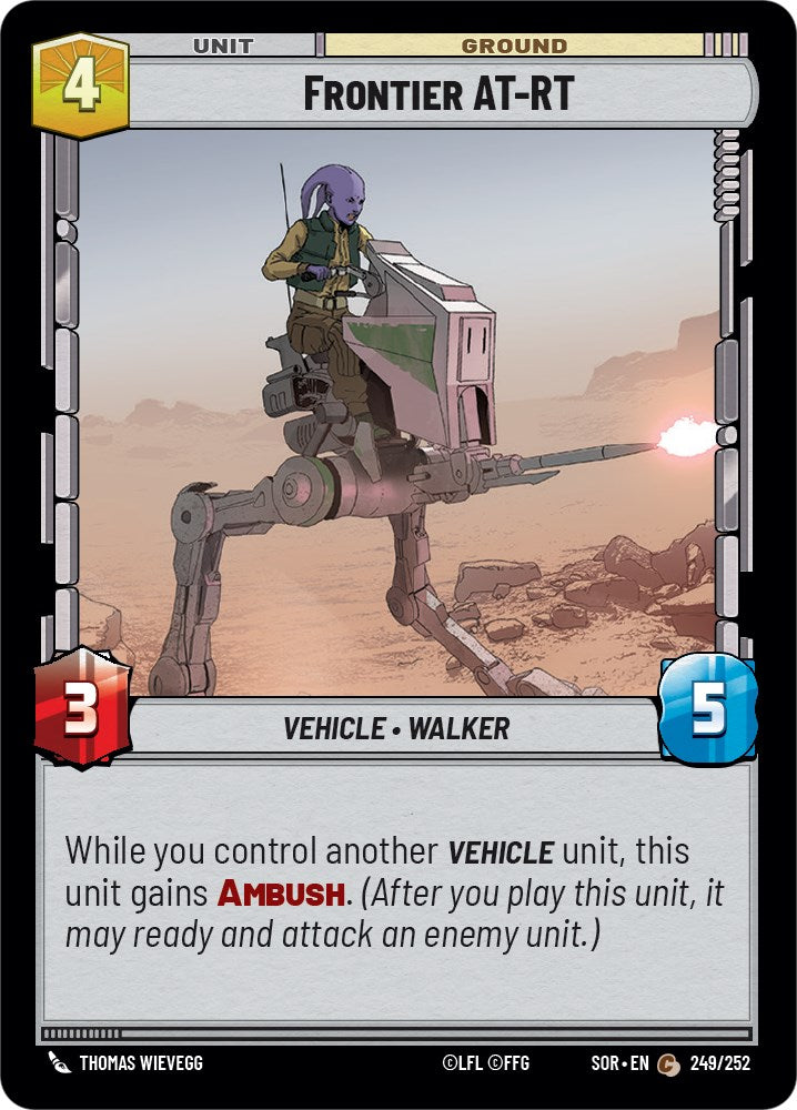 Frontier AT-RT (249/252) [Spark of Rebellion] | Arkham Games and Comics