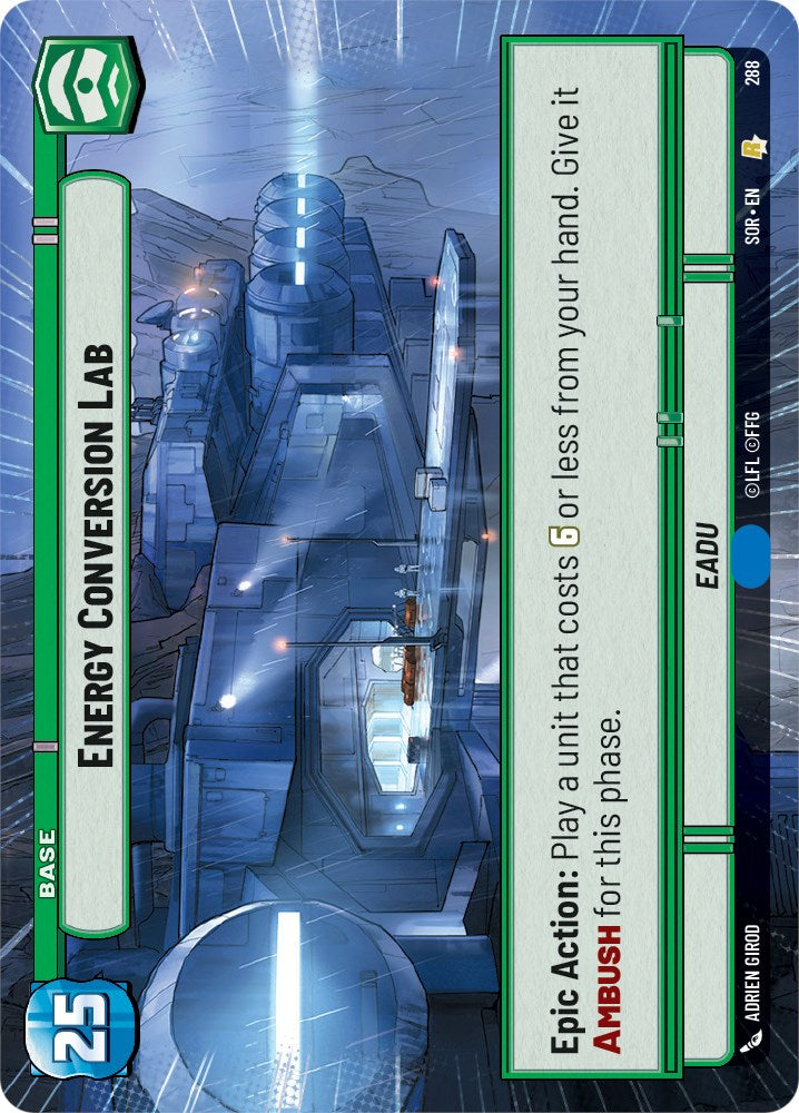 Energy Conversion Lab (Hyperspace) (288) [Spark of Rebellion] | Arkham Games and Comics