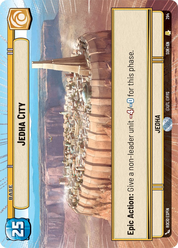 Jedha City (Hyperspace) (294) [Spark of Rebellion] | Arkham Games and Comics
