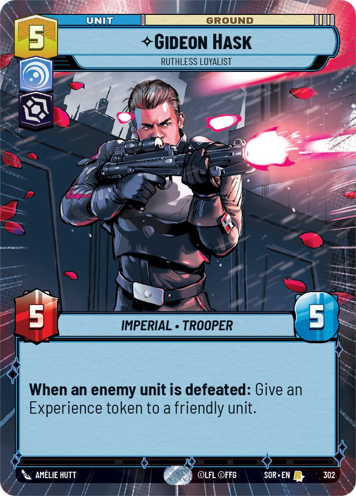 Gideon Hask - Gideon Hask (Hyperspace) (302) [Spark of Rebellion] | Arkham Games and Comics