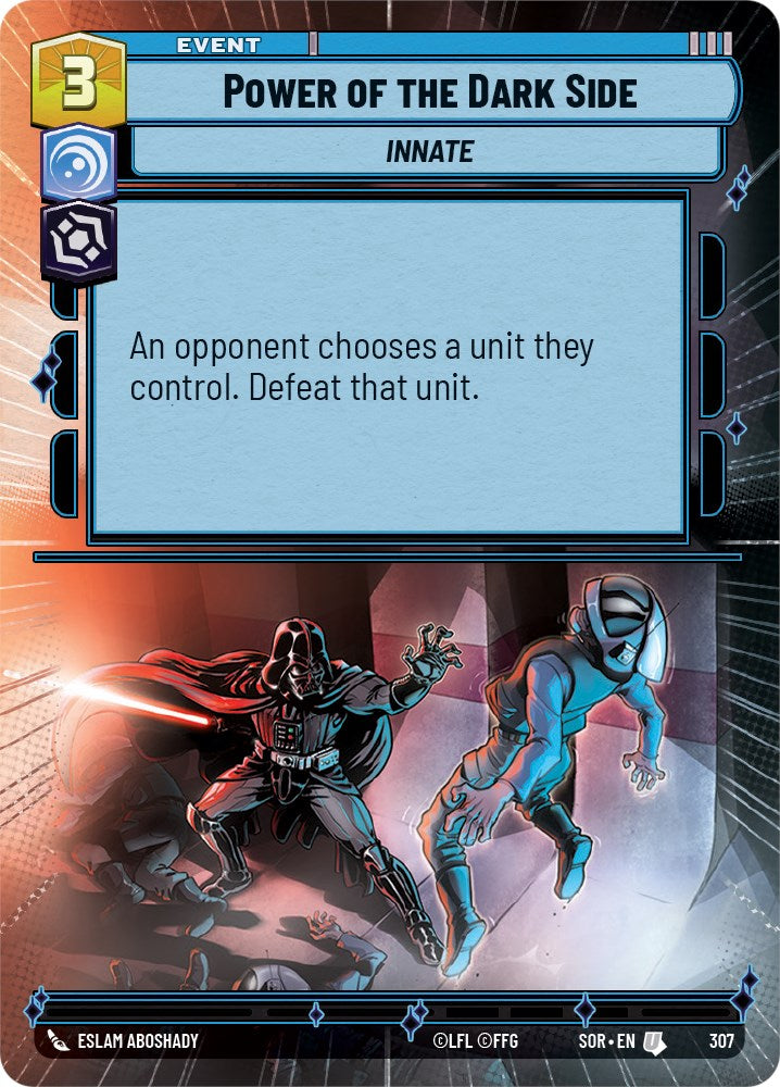 Power of the Dark Side (Hyperspace) (307) [Spark of Rebellion] | Arkham Games and Comics