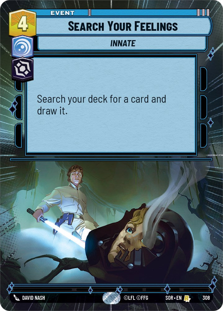 Search Your Feelings (Hyperspace) (308) [Spark of Rebellion] | Arkham Games and Comics