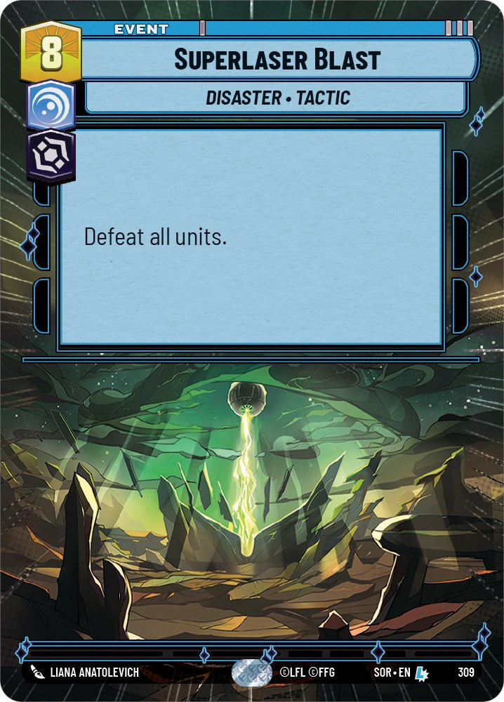 Superlaser Blast (Hyperspace) (309) [Spark of Rebellion] | Arkham Games and Comics