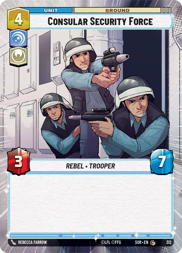 Consular Security Force (Hyperspace) (312) [Spark of Rebellion] | Arkham Games and Comics