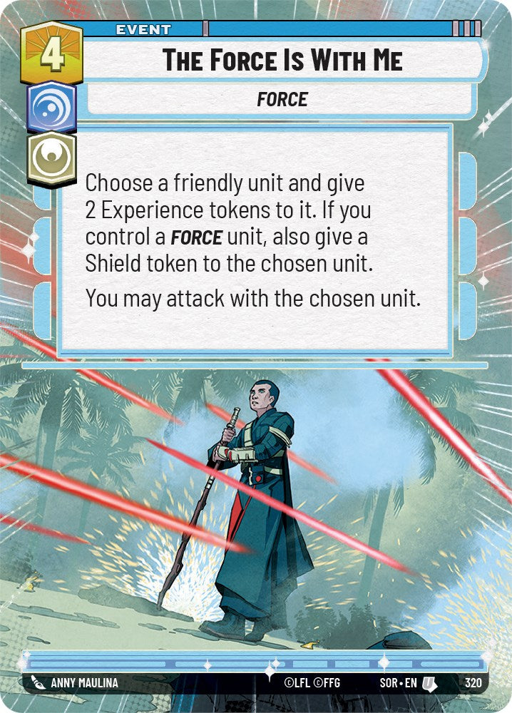 The Force is With Me (Hyperspace) (320) [Spark of Rebellion] | Arkham Games and Comics