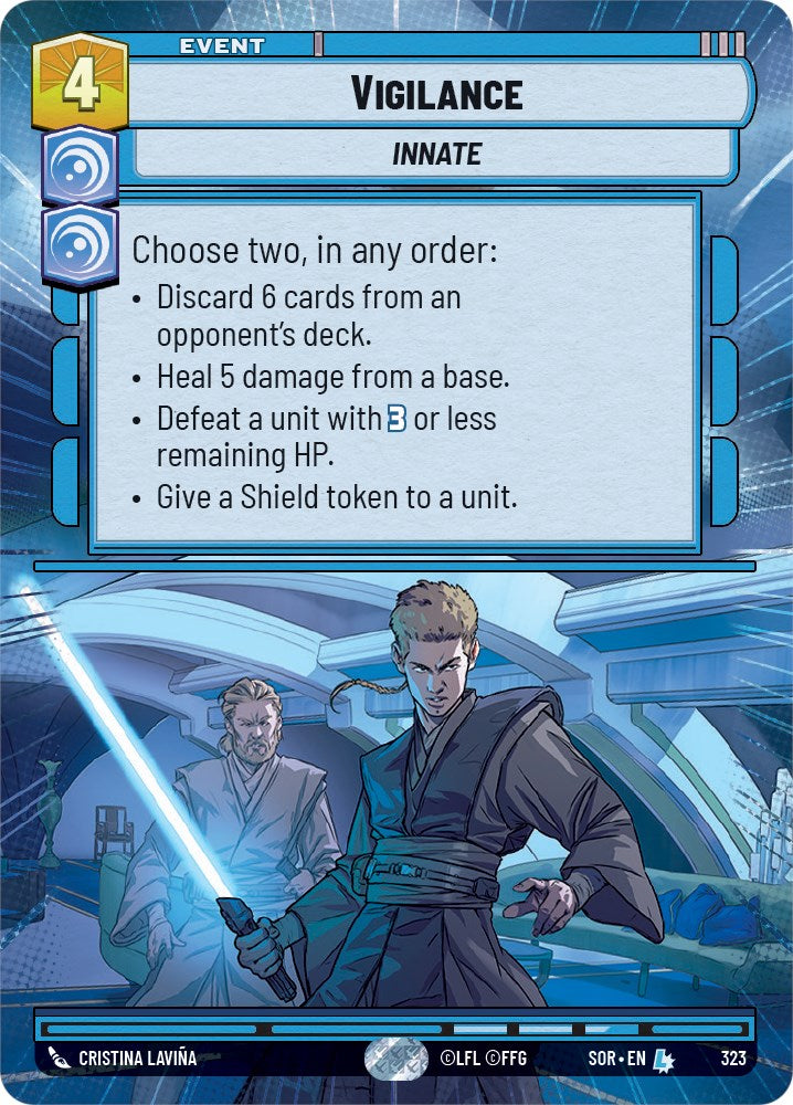 Vigilance (Hyperspace) (323) [Spark of Rebellion] | Arkham Games and Comics