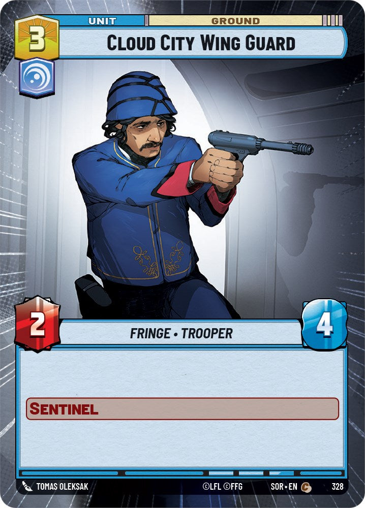 Cloud City Wing Guard (Hyperspace) (328) [Spark of Rebellion] | Arkham Games and Comics