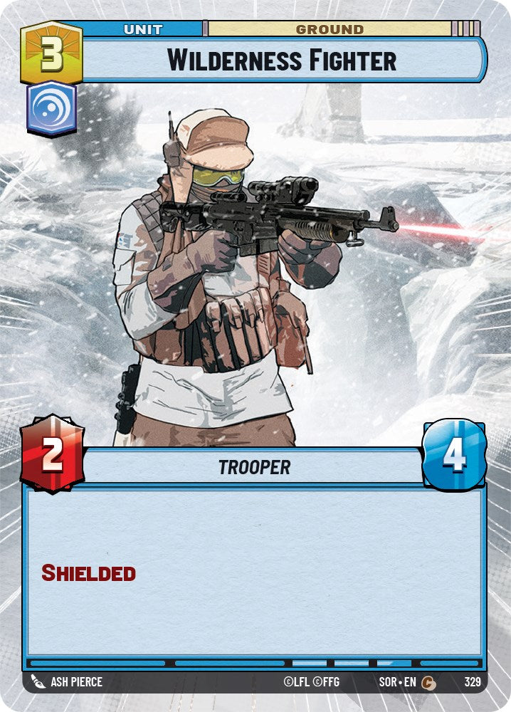 Wilderness Fighter (Hyperspace) (329) [Spark of Rebellion] | Arkham Games and Comics