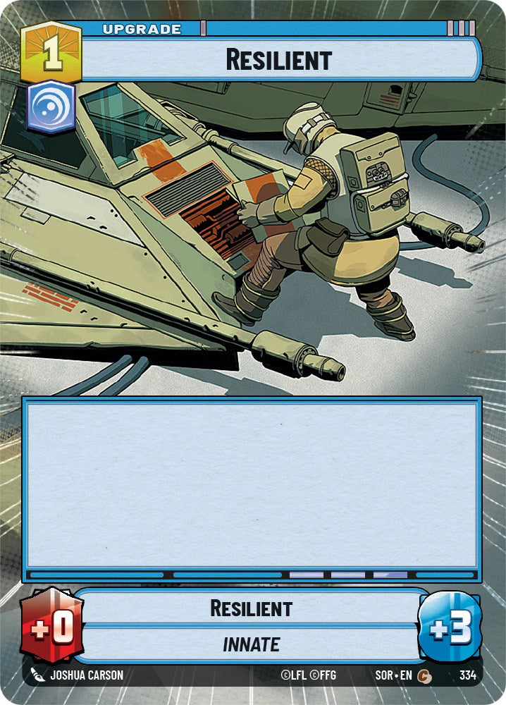 Resilient (Hyperspace) (334) [Spark of Rebellion] | Arkham Games and Comics