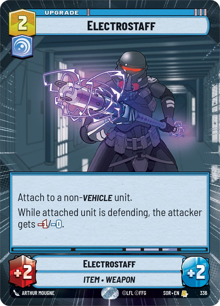 Electrostaff (Hyperspace) (336) [Spark of Rebellion] | Arkham Games and Comics