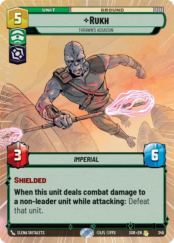 Rukh - Thrawn's Assassin (Hyperspace) (349) [Spark of Rebellion] | Arkham Games and Comics