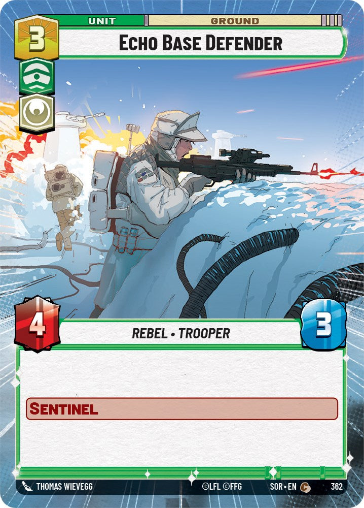 Echo Base Defender (Hyperspace) (362) [Spark of Rebellion] | Arkham Games and Comics