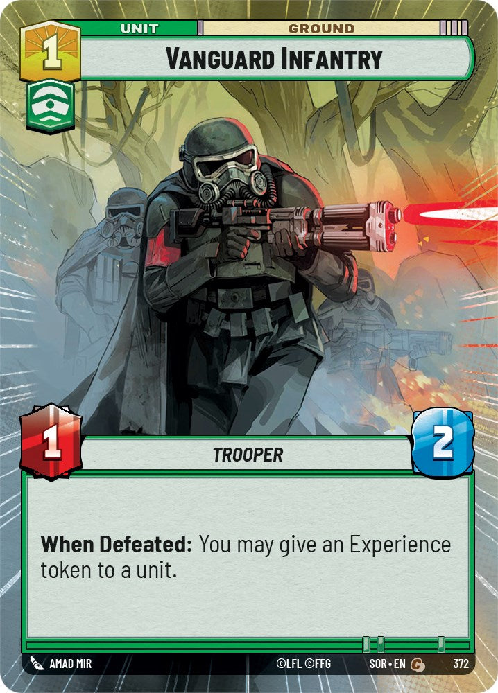 Vanguard Infantry (Hyperspace) (372) [Spark of Rebellion] | Arkham Games and Comics