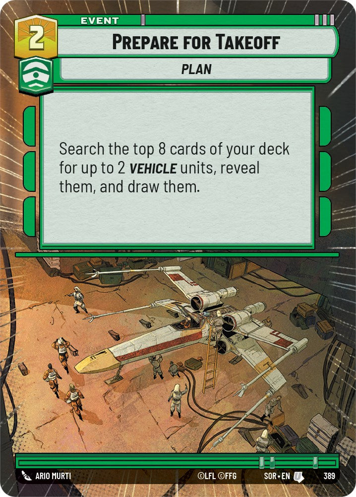 Prepare for Takeoff (Hyperspace) (389) [Spark of Rebellion] | Arkham Games and Comics