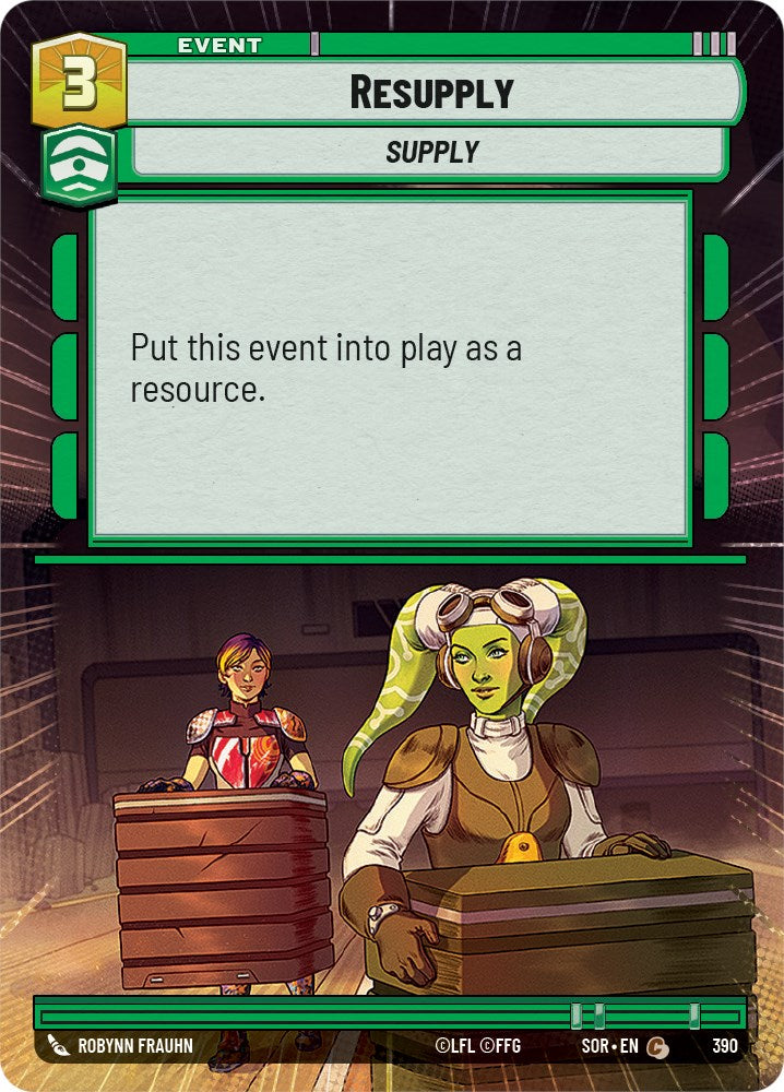 Resupply (Hyperspace) (390) [Spark of Rebellion] | Arkham Games and Comics