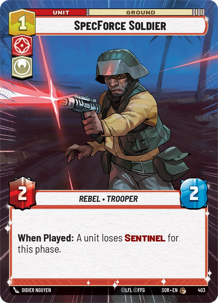 SpecForce Soldier (Hyperspace) (403) [Spark of Rebellion] | Arkham Games and Comics