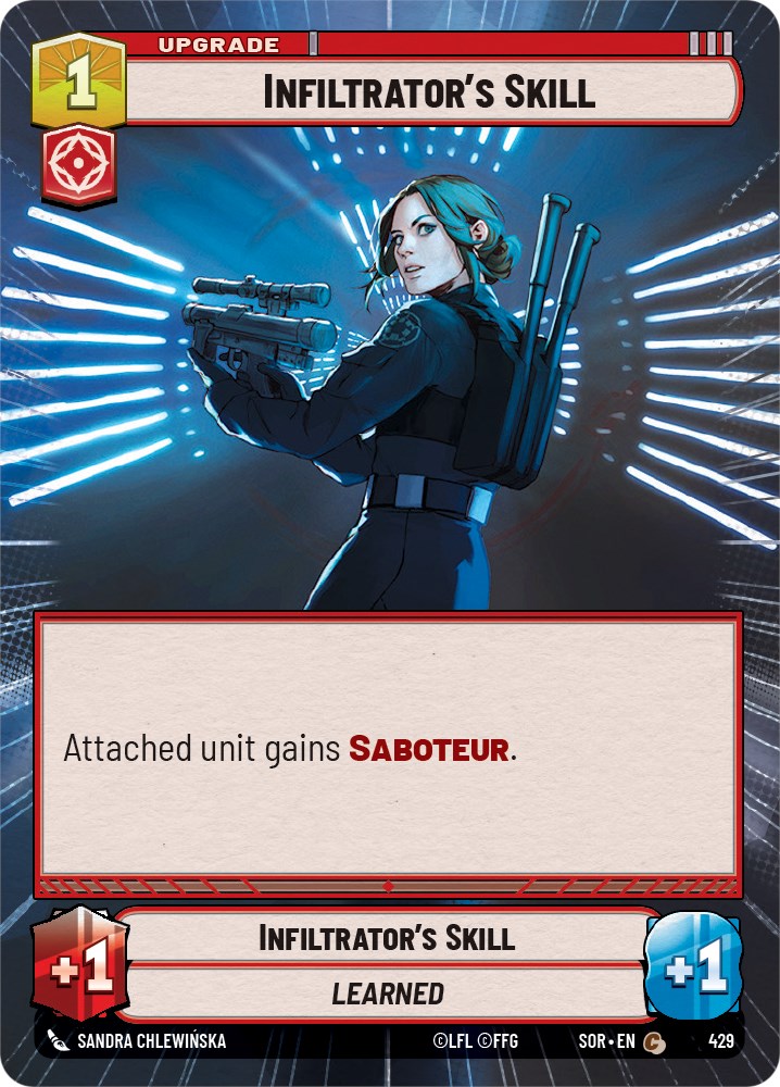 Infiltrator's Skill (Hyperspace) (429) [Spark of Rebellion] | Arkham Games and Comics