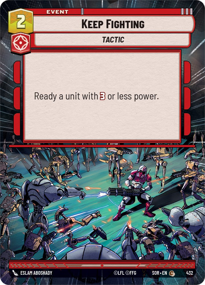 Keep Fighting (Hyperspace) (432) [Spark of Rebellion] | Arkham Games and Comics