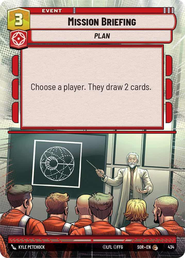 Mission Briefing (Hyperspace) (434) [Spark of Rebellion] | Arkham Games and Comics