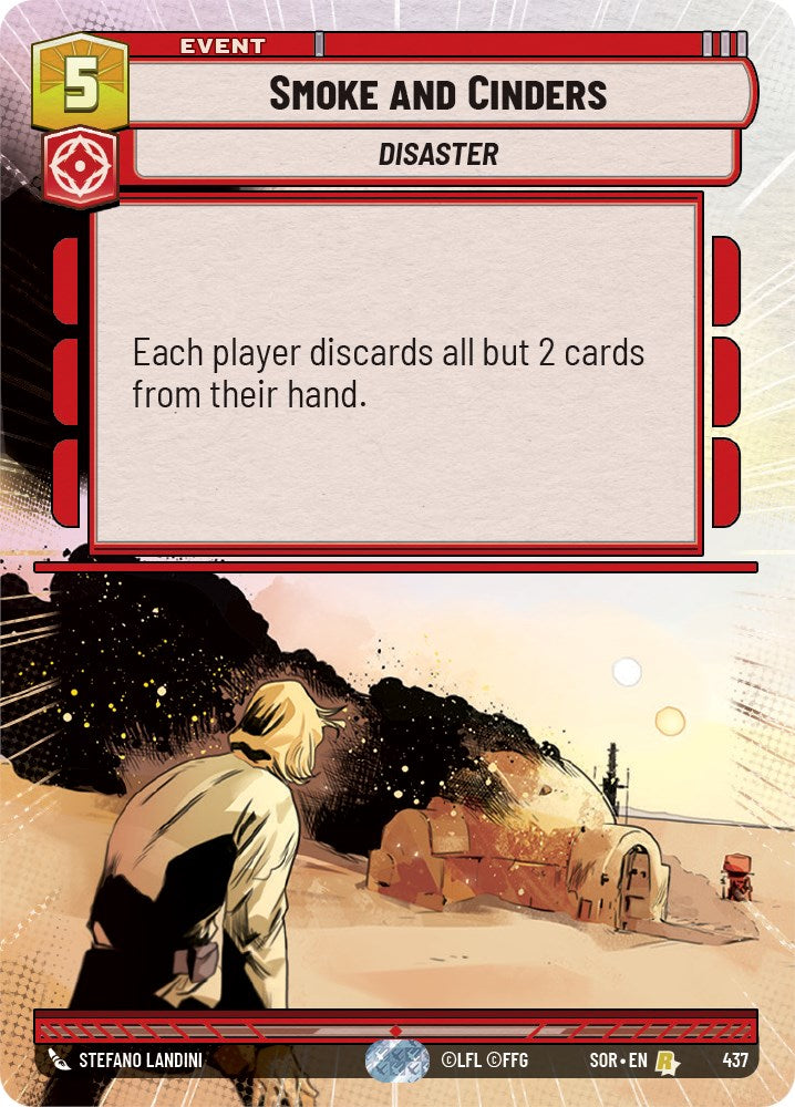 Smoke and Cinders (Hyperspace) (437) [Spark of Rebellion] | Arkham Games and Comics