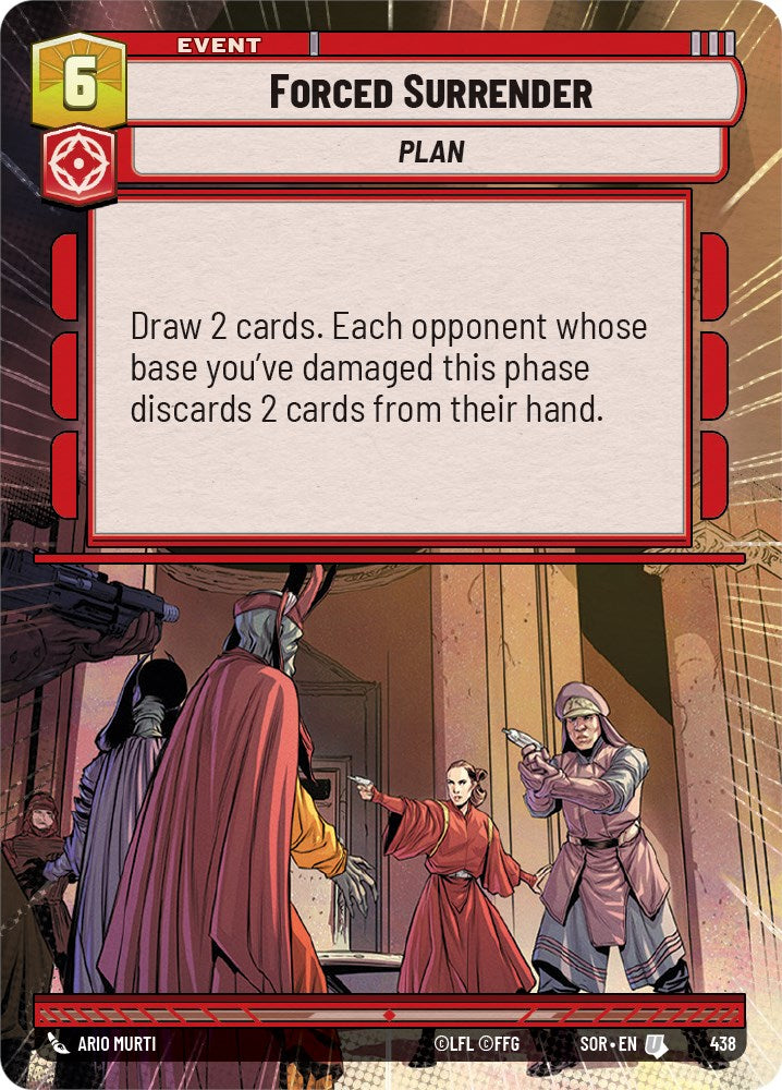Forced Surrender (Hyperspace) (438) [Spark of Rebellion] | Arkham Games and Comics