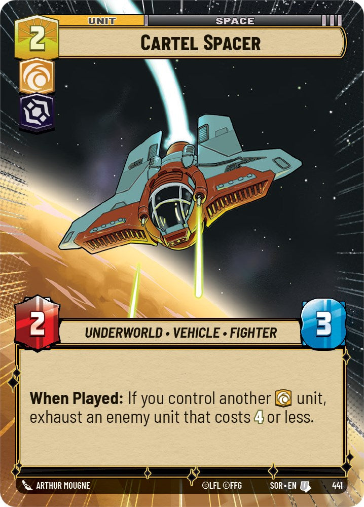 Cartel Spacer (Hyperspace) (441) [Spark of Rebellion] | Arkham Games and Comics