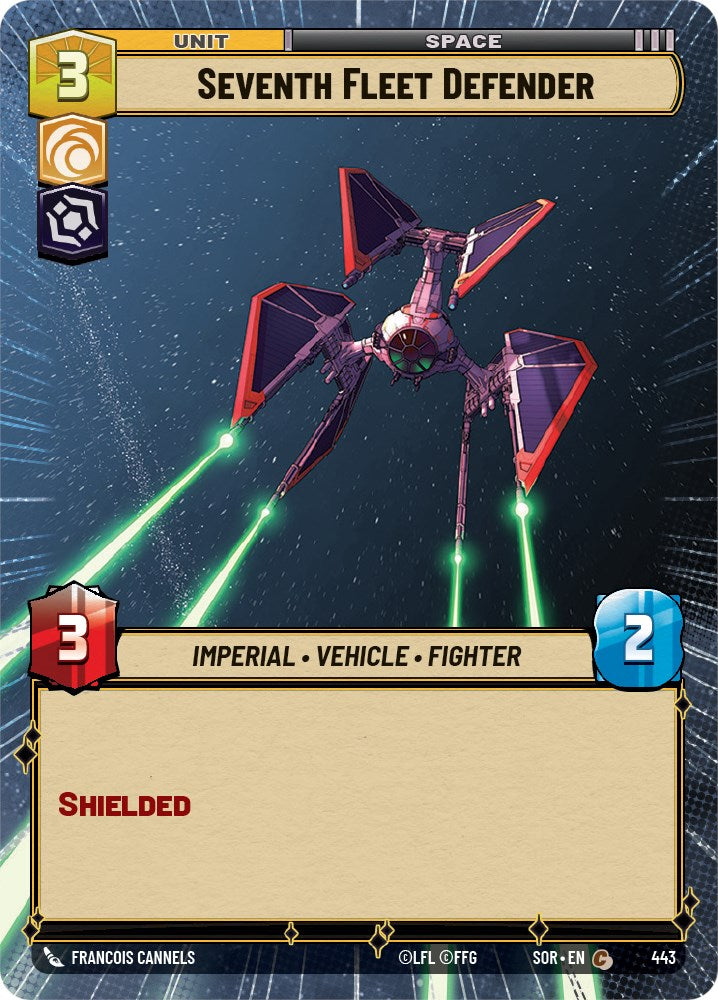 Seventh Fleet Defender (Hyperspace) (443) [Spark of Rebellion] | Arkham Games and Comics