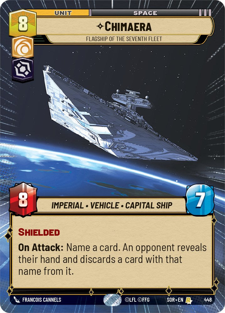 Chimaera - Flagship of the Seventh Fleet (Hyperspace) (448) [Spark of Rebellion] | Arkham Games and Comics