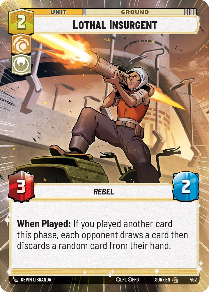 Lothal Insurgent (Hyperspace) (452) [Spark of Rebellion] | Arkham Games and Comics