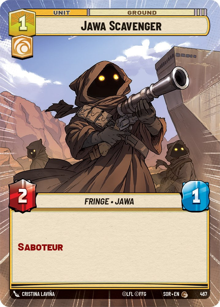 Jawa Scavenger (Hyperspace) (467) [Spark of Rebellion] | Arkham Games and Comics