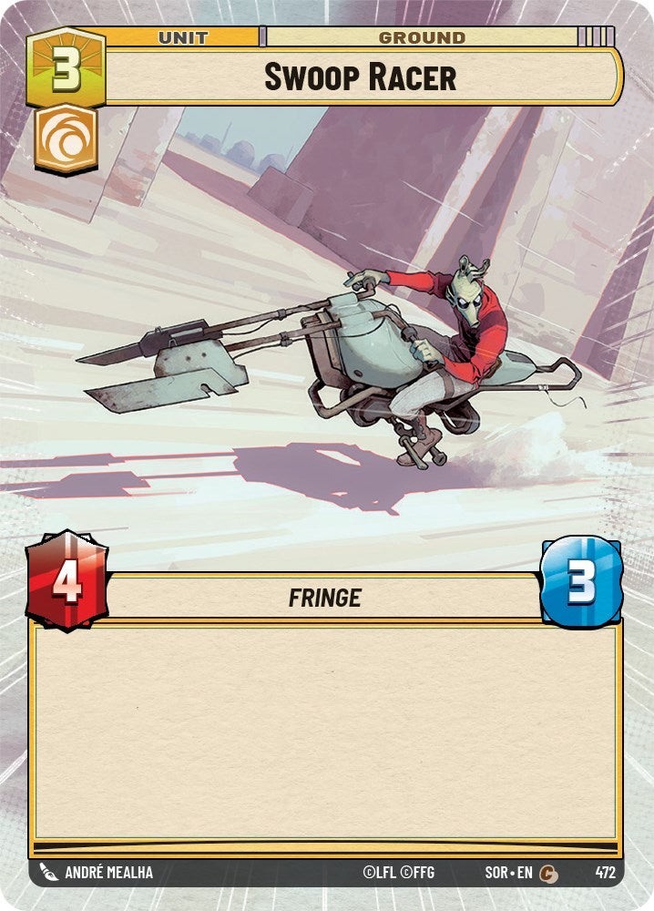 Swoop Racer (Hyperspace) (472) [Spark of Rebellion] | Arkham Games and Comics